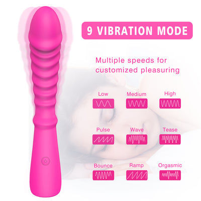 YoYoLemon Vibrator Dildo Perfect size with Stimulation G Spot Adult Sex Toys for Women, Hot Pink 1